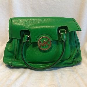 Michael Kors flip-top Satchel in Palm